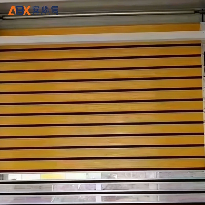 白山铝制高速门